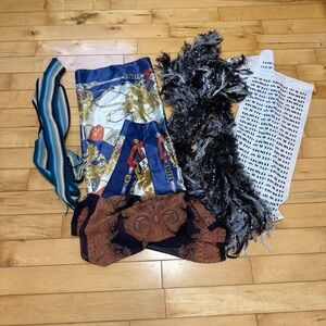 Colorful Scarf Collection bundle of 5